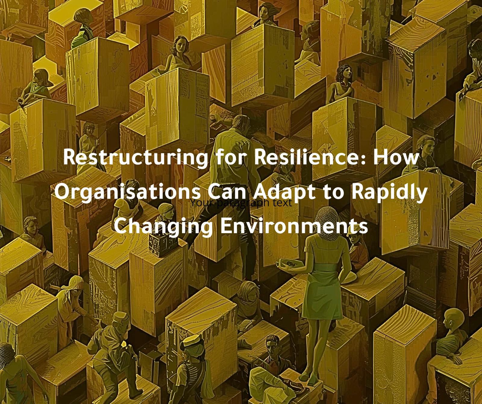 Restructuring for Resilience: How Organisations Can Adapt to Rapidly Changing Environments